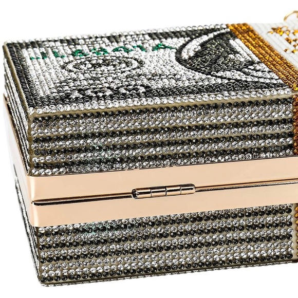 Money Stack Bling Purse - Picture 3 of 5